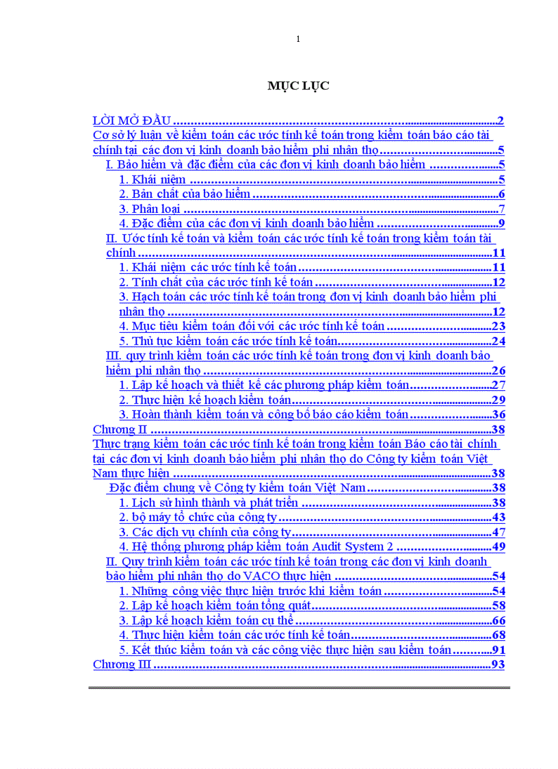 image for page Kiểm toán các ước tính kế toán trong kiểm toán Báo cáo tài chính tại các đơn vị kinh doanh bảo hiểm phi nhân thọ do Công ty Kiểm toán Việt Nam thực hiện