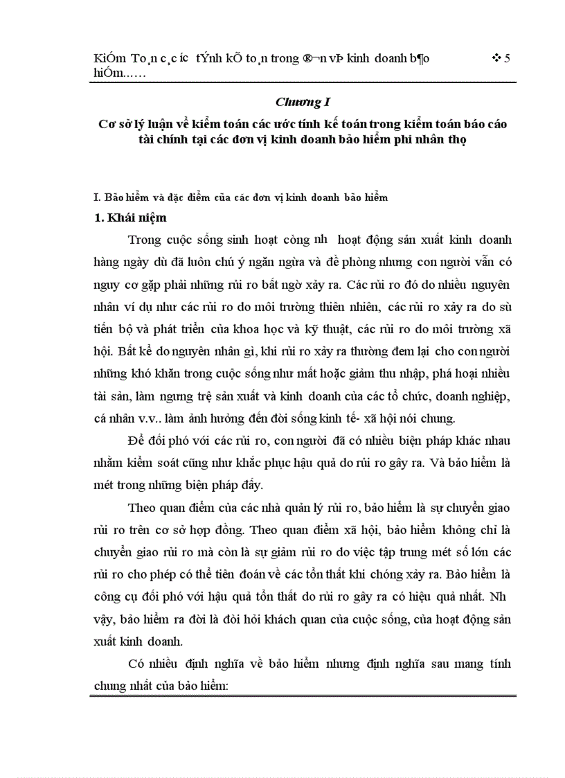 image for page Kiểm toán các ước tính kế toán trong kiểm toán Báo cáo tài chính tại các đơn vị kinh doanh bảo hiểm phi nhân thọ do Công ty Kiểm toán Việt Nam thực hiện