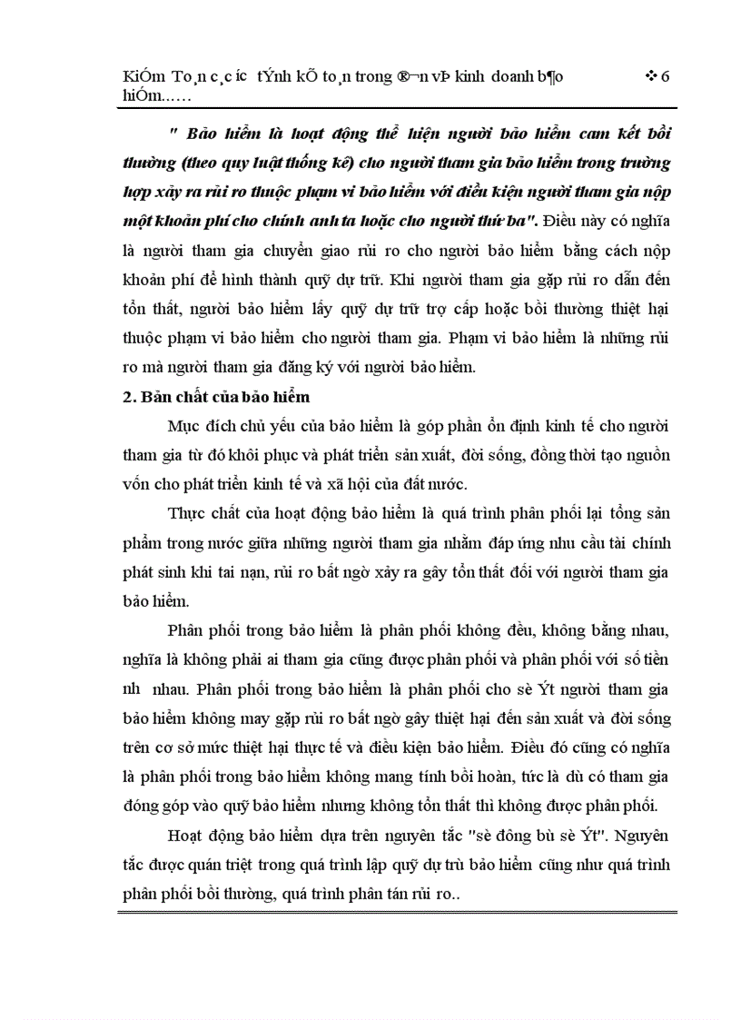 image for page Kiểm toán các ước tính kế toán trong kiểm toán Báo cáo tài chính tại các đơn vị kinh doanh bảo hiểm phi nhân thọ do Công ty Kiểm toán Việt Nam thực hiện
