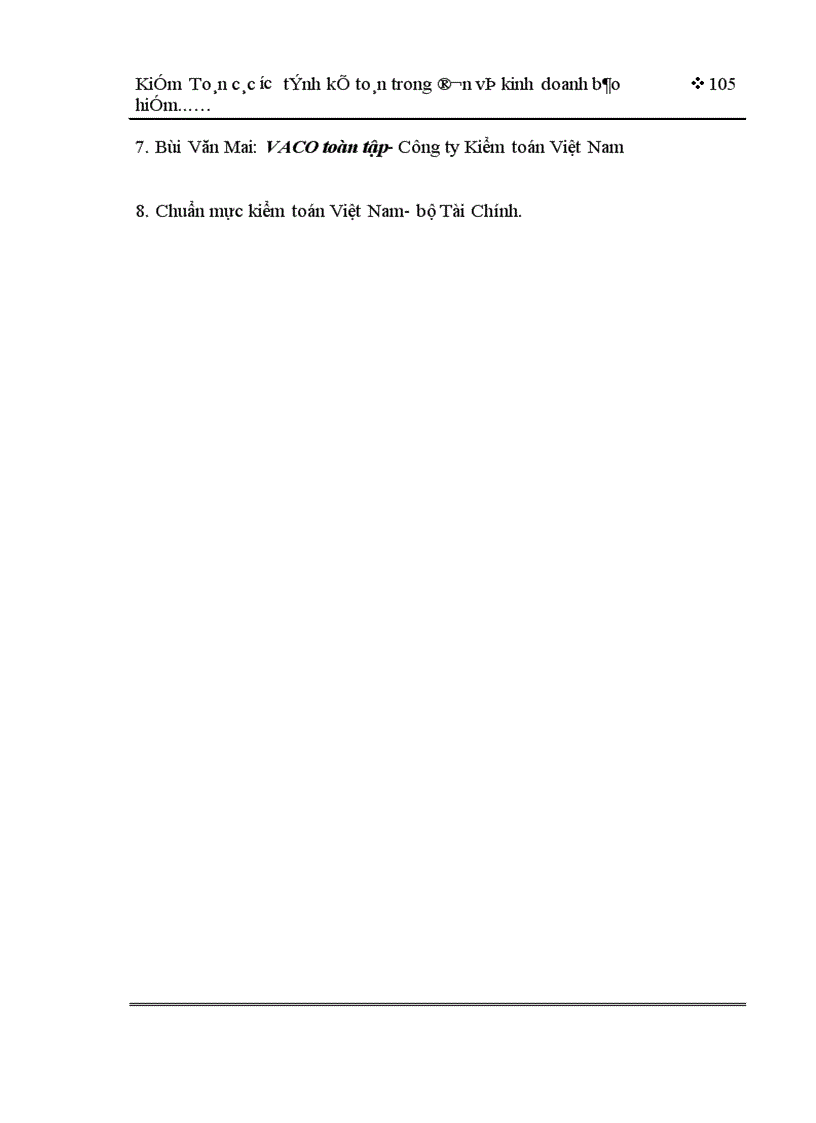 image for page Kiểm toán các ước tính kế toán trong kiểm toán Báo cáo tài chính tại các đơn vị kinh doanh bảo hiểm phi nhân thọ do Công ty Kiểm toán Việt Nam thực hiện