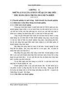 Một số giải pháp nhằm nâng cao chất lượng công tác quản trị tiêu thụ hàng hoá tại Xí nghiệp chế biến thuỷ đặc sản xuất khẩu- Hà Nội