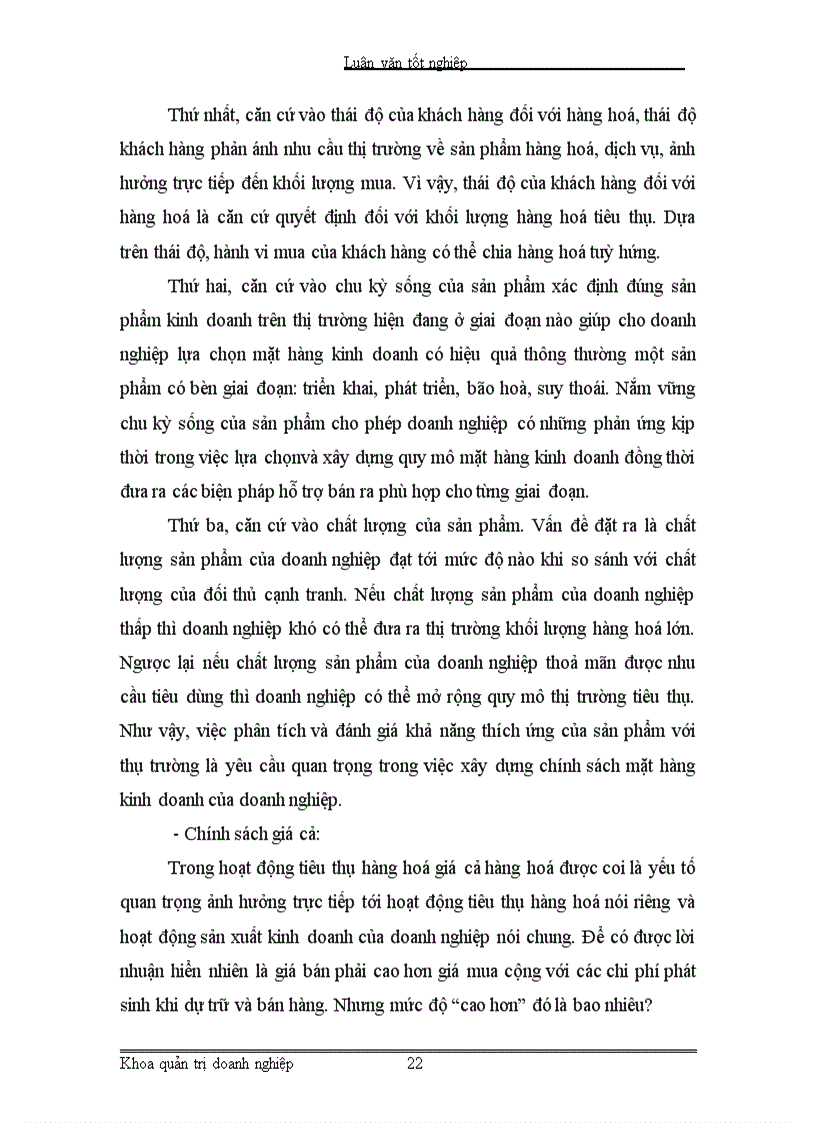 image for page Một số giải pháp nhằm nâng cao chất lượng công tác quản trị tiêu thụ hàng hoá tại Xí nghiệp chế biến thuỷ đặc sản xuất khẩu- Hà Nội