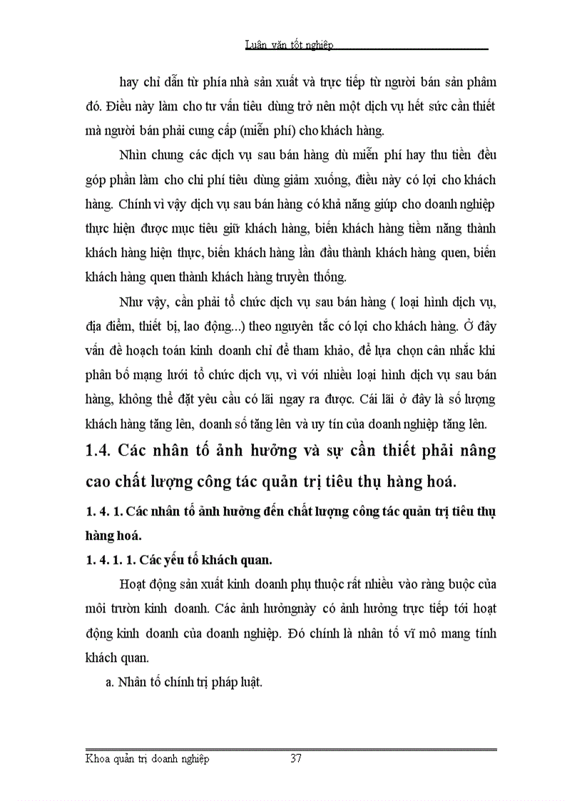 image for page Một số giải pháp nhằm nâng cao chất lượng công tác quản trị tiêu thụ hàng hoá tại Xí nghiệp chế biến thuỷ đặc sản xuất khẩu- Hà Nội