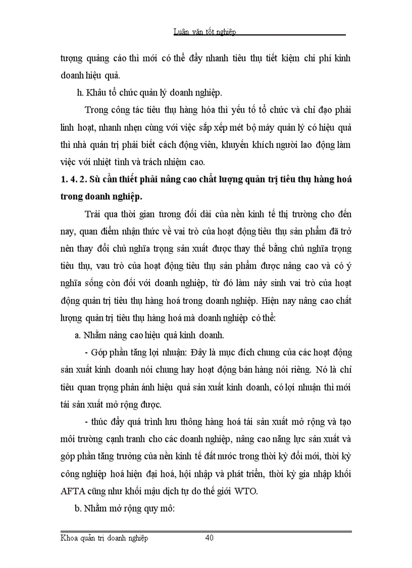 image for page Một số giải pháp nhằm nâng cao chất lượng công tác quản trị tiêu thụ hàng hoá tại Xí nghiệp chế biến thuỷ đặc sản xuất khẩu- Hà Nội