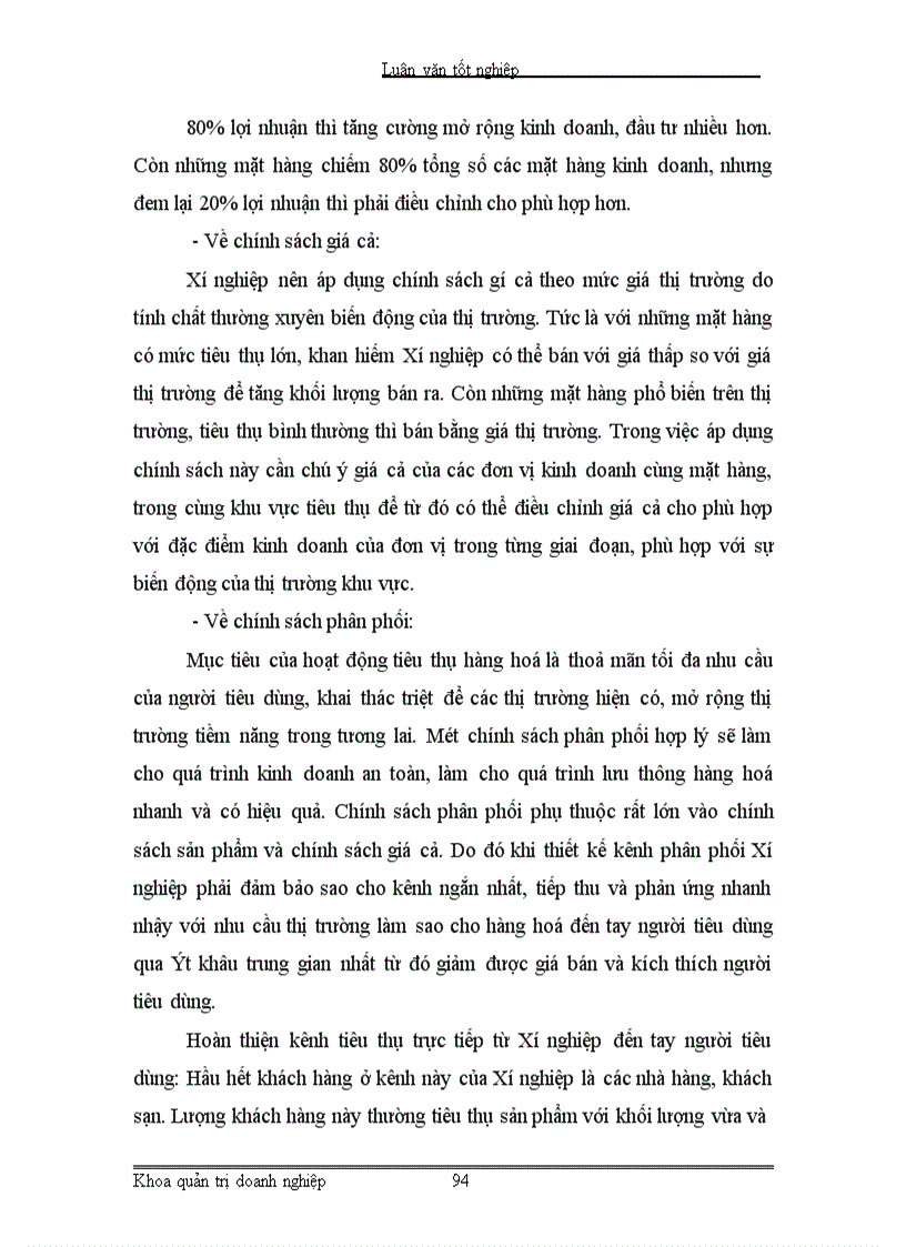 image for page Một số giải pháp nhằm nâng cao chất lượng công tác quản trị tiêu thụ hàng hoá tại Xí nghiệp chế biến thuỷ đặc sản xuất khẩu- Hà Nội