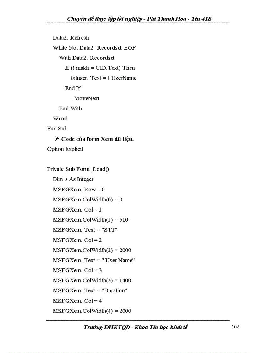 image for page Chuyên đề thực tập tốt nghiệp tại Công ty Điện tử Viễn thông Quân đội (VIETEL)