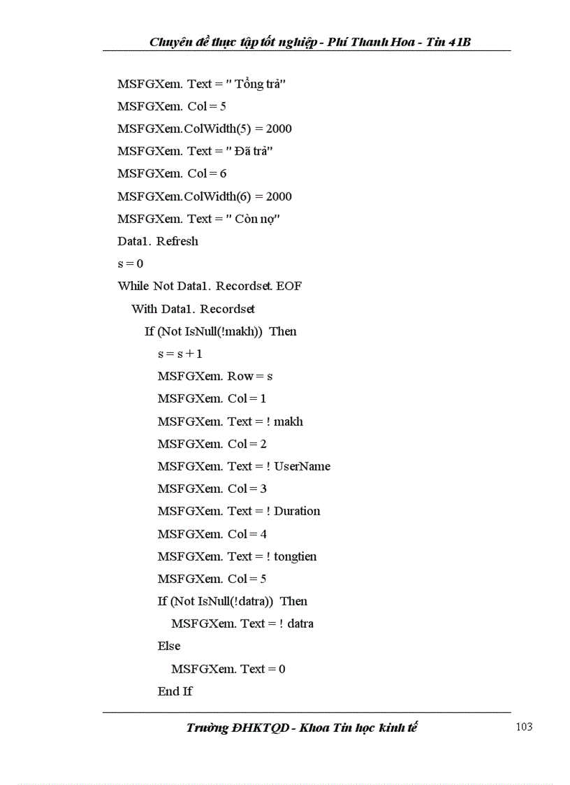 image for page Chuyên đề thực tập tốt nghiệp tại Công ty Điện tử Viễn thông Quân đội (VIETEL)