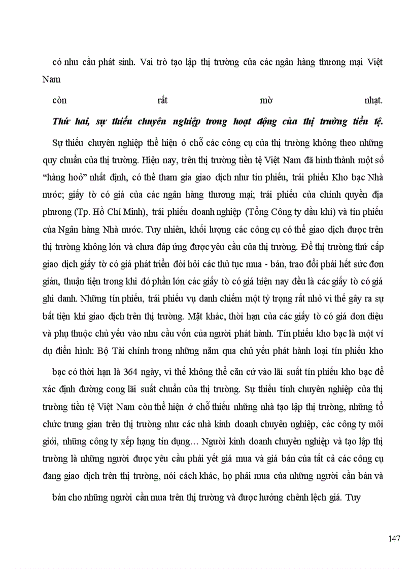 image for page Giải pháp phát triển thị trường tiền tệ