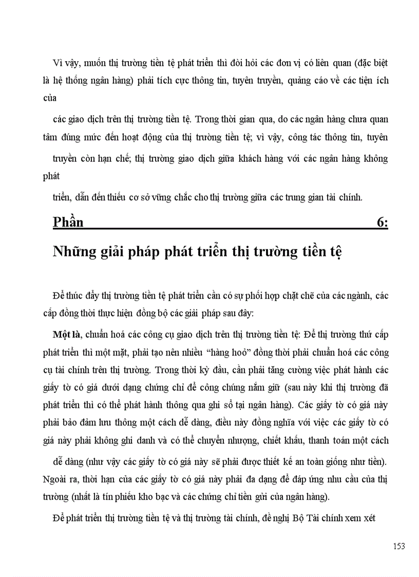 image for page Giải pháp phát triển thị trường tiền tệ