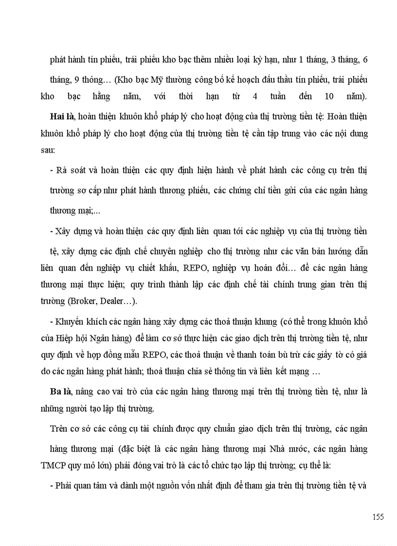 image for page Giải pháp phát triển thị trường tiền tệ