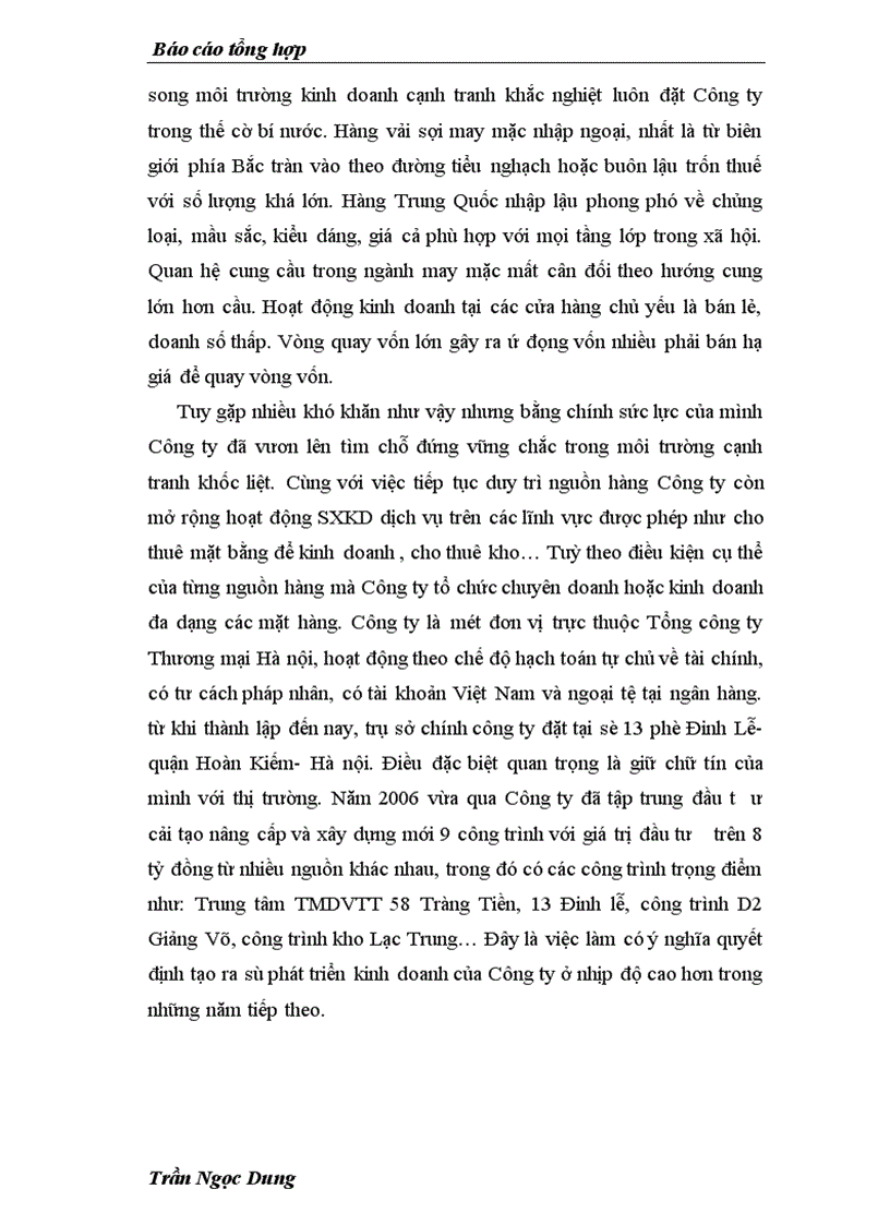 image for page Hoàn thiện hạch toán tiêu thụ hàng hoá và xác định kết quả tiêu thụ tại công ty TMDVTT Hà Nội