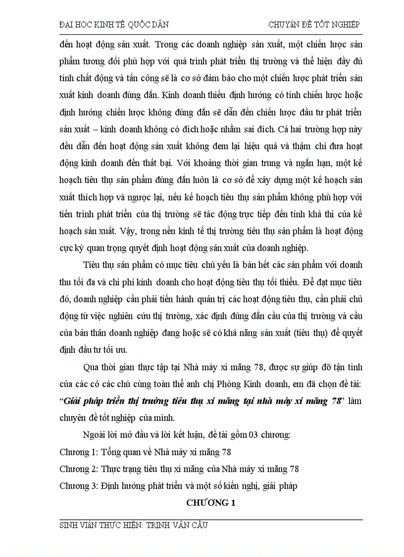 image for page Giải pháp triển thị trường tiêu thụ xi măng tại nhà máy xi măng 78