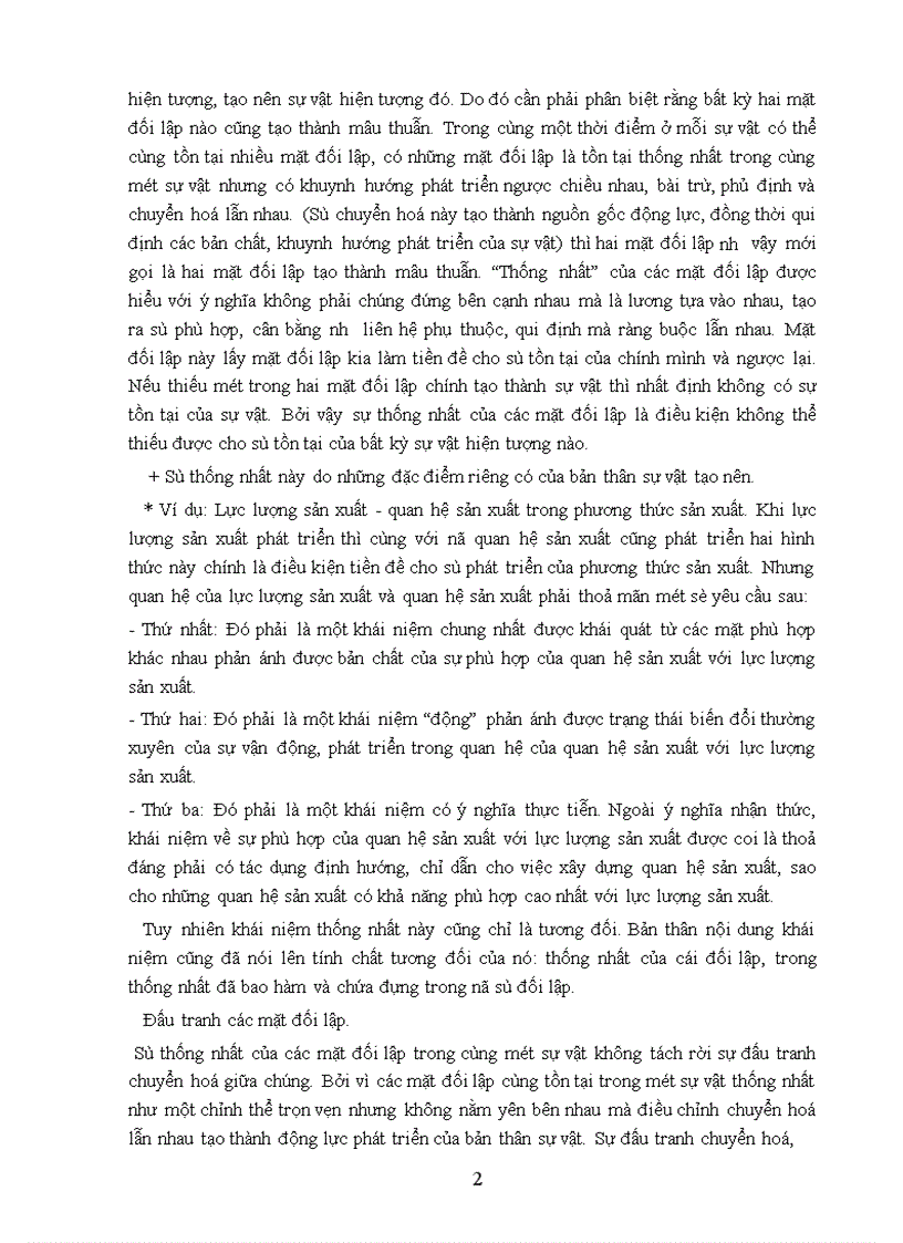 image for page Phép biện chứng về mâu thuẫn và vận dụng phân tích mâu thuẫn biện chứng trong thoi ky qua do sang KTTT o nuoc ta