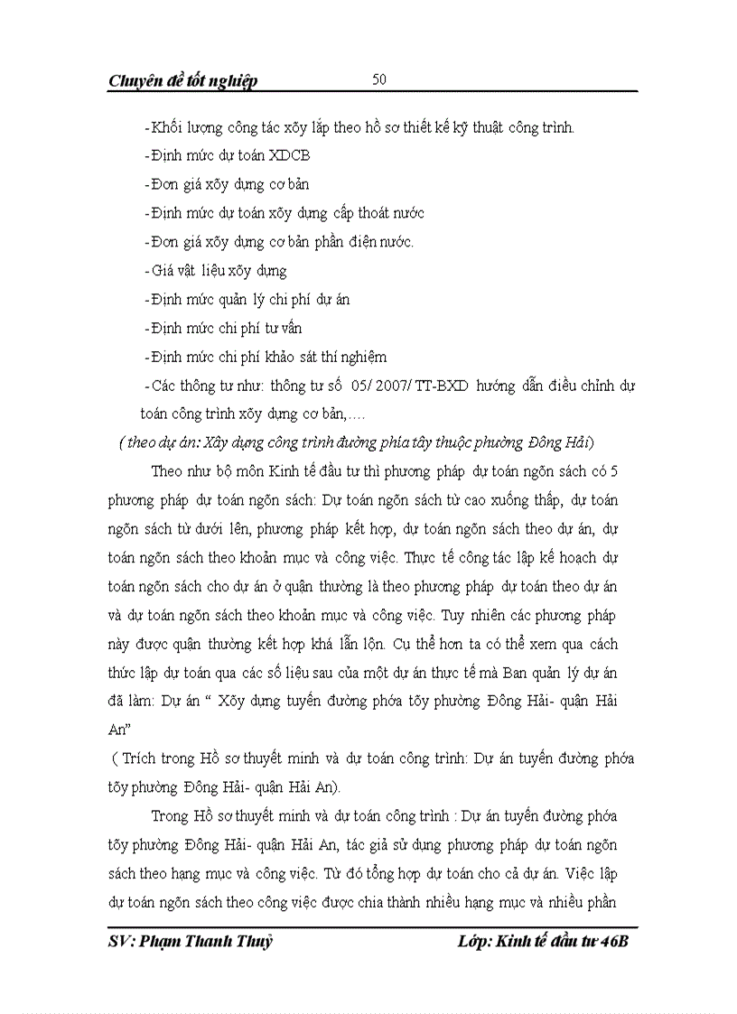 image for page Hoàn thiện công tác quản lý nhà nước về hoạt động đầu tư của UBND quận Hải An