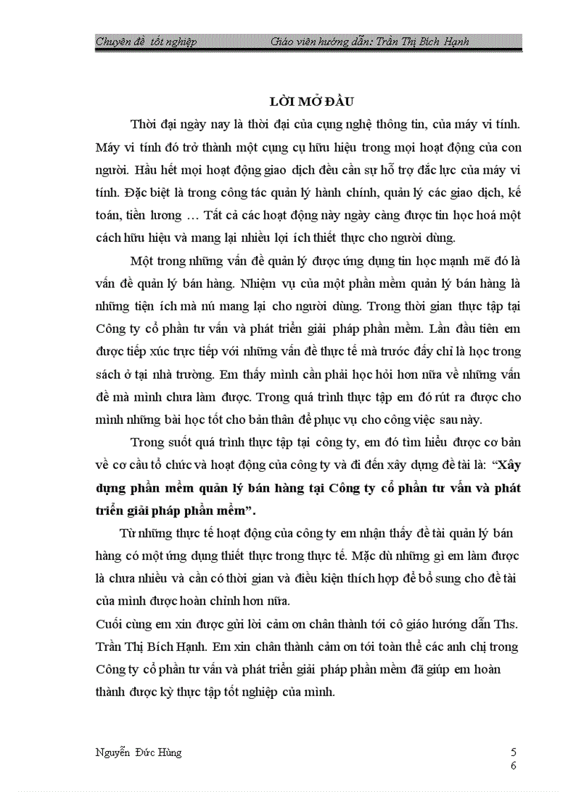 image for page Xây dựng phần mềm quản lý bán hàng tại Công ty cổ phần tư vấn và phát triển giải pháp phần mềm