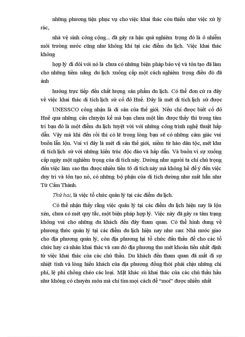image for page Hoàn thiện một số điều kiện cơ bản để đa dạng hóa và nâng cao chất lượng sản phẩm du lịch Việt Nam