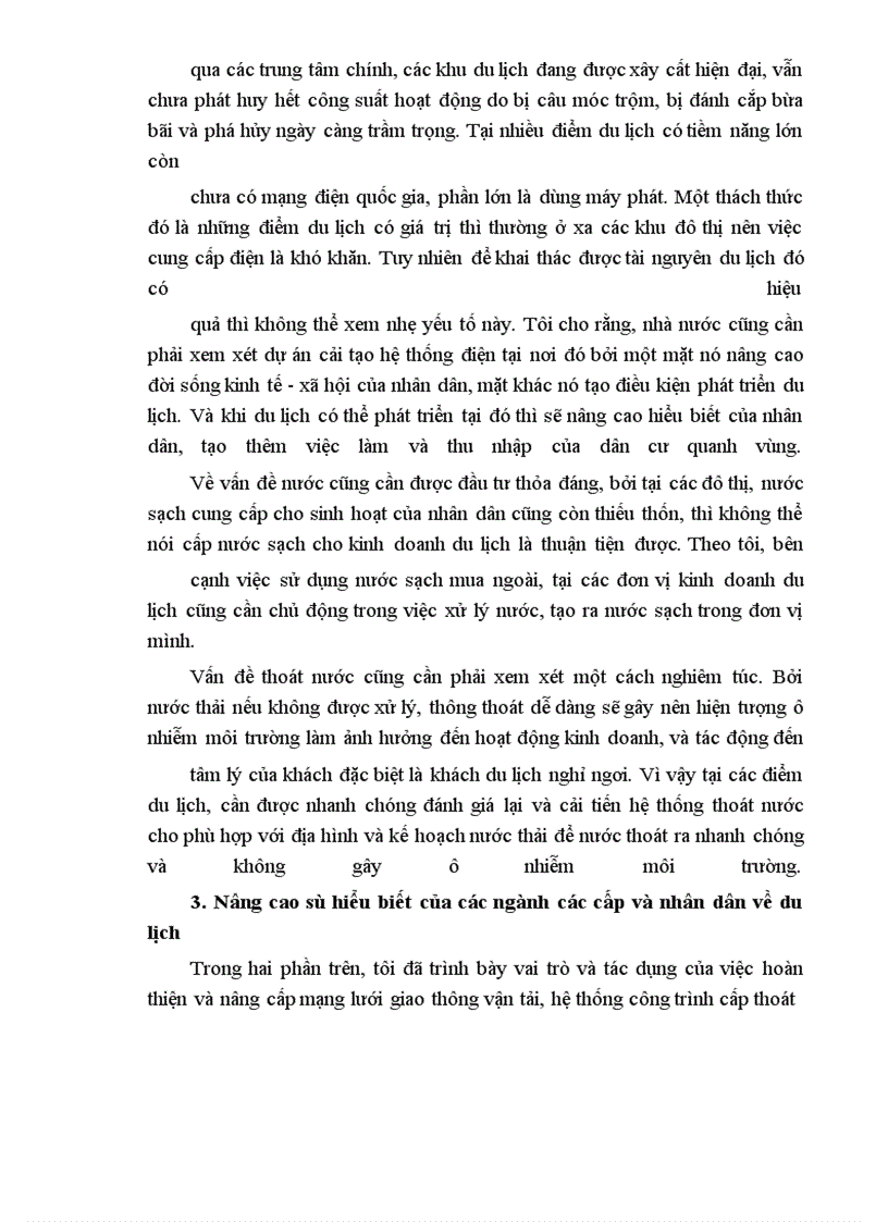 image for page Hoàn thiện một số điều kiện cơ bản để đa dạng hóa và nâng cao chất lượng sản phẩm du lịch Việt Nam