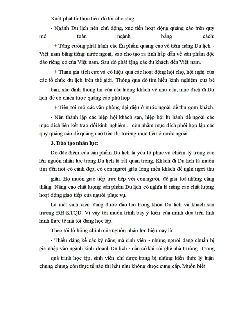 image for page Hoàn thiện một số điều kiện cơ bản để đa dạng hóa và nâng cao chất lượng sản phẩm du lịch Việt Nam