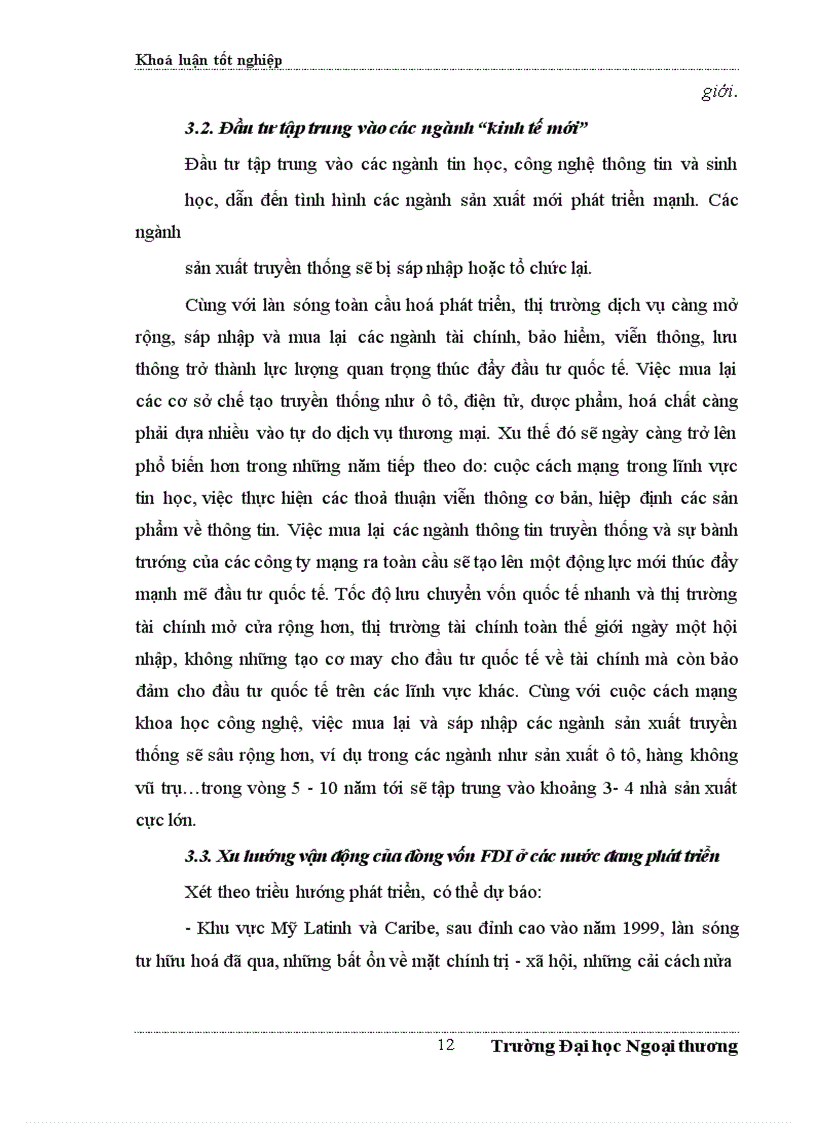 image for page Đề xuất một số giải pháp nhằm tăng cường thu hút FDI vào Hà Tây trong những năm tới