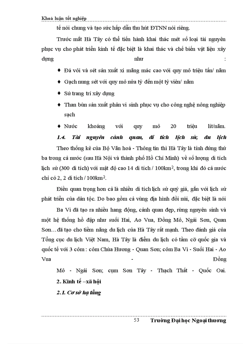 image for page Đề xuất một số giải pháp nhằm tăng cường thu hút FDI vào Hà Tây trong những năm tới