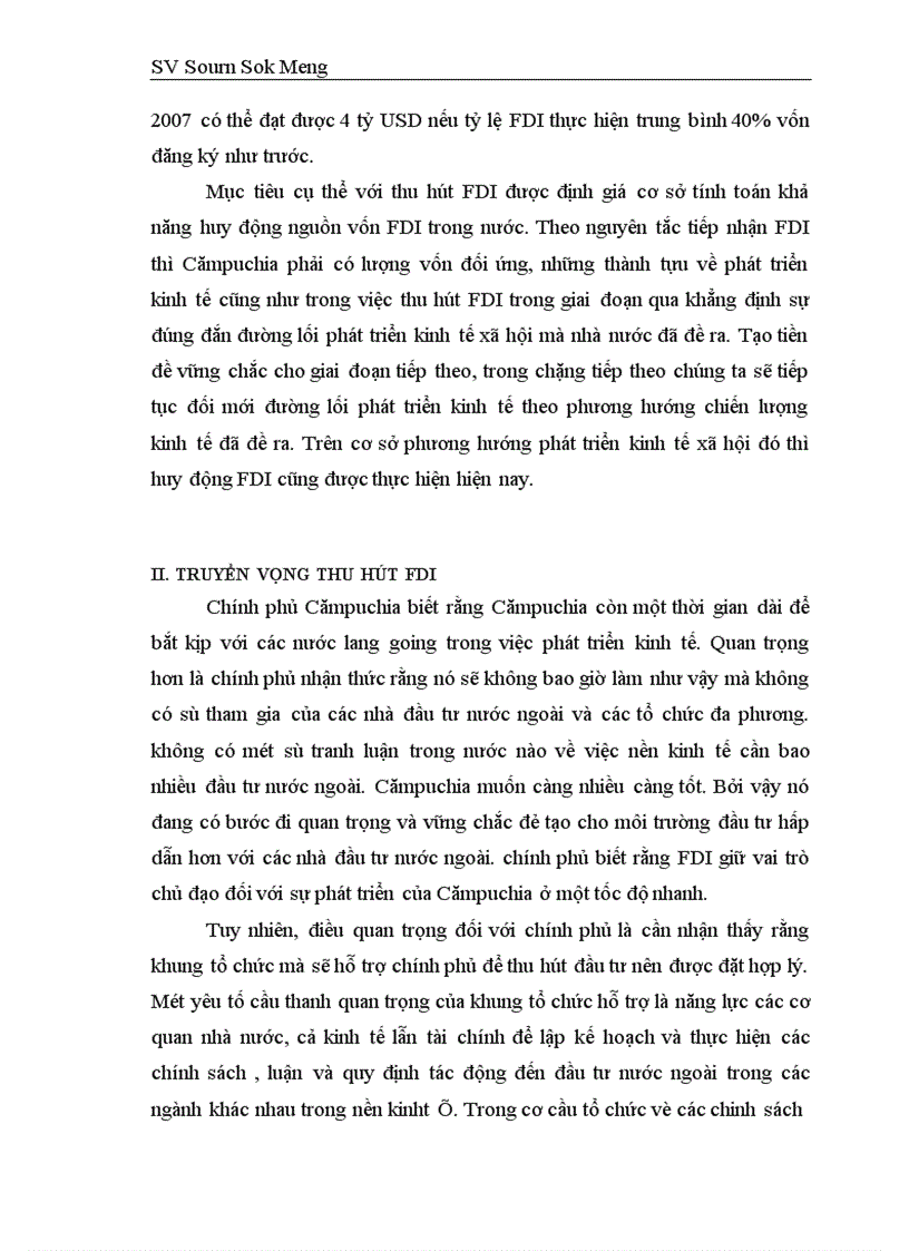 image for page Thu hút đầu tư trực tiếp nước ngoài vào Cămpuchia - thực trạng và một số giải pháp