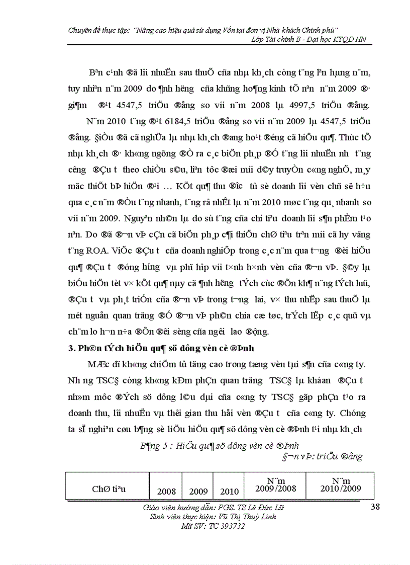 image for page Nâng cao hiệu quả sử dụng Vốn ở Nhà khách Chính phủ