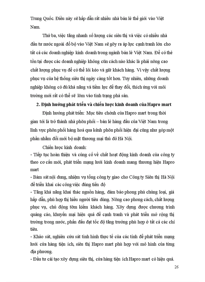 image for page Tạo lập và duy trì các đặc điểm khác biệt bằng các công cụ marketing- mix để cạnh tranh của hệ thống siêu thị và cửa hàng tiện ích Hapro mart