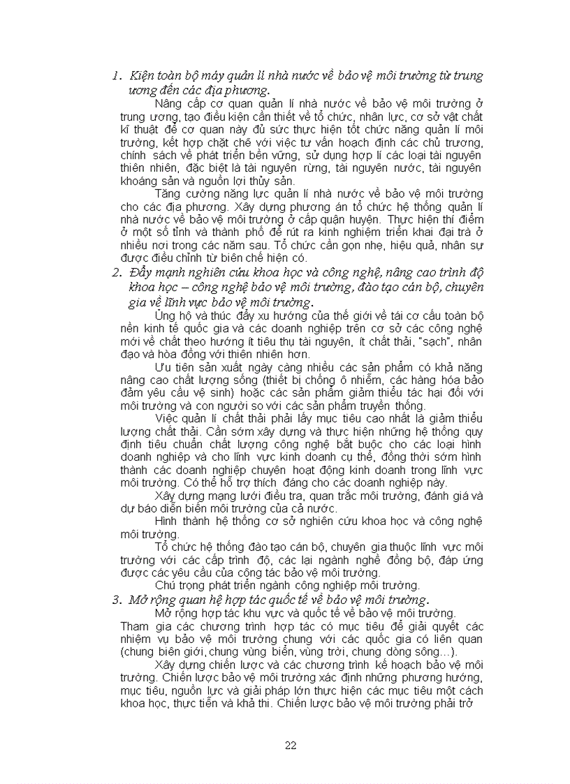 image for page Phát triển kinh tế và bảo vệ môi trường sinh thái ở nước ta.