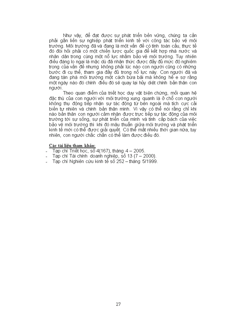 image for page Phát triển kinh tế và bảo vệ môi trường sinh thái ở nước ta.