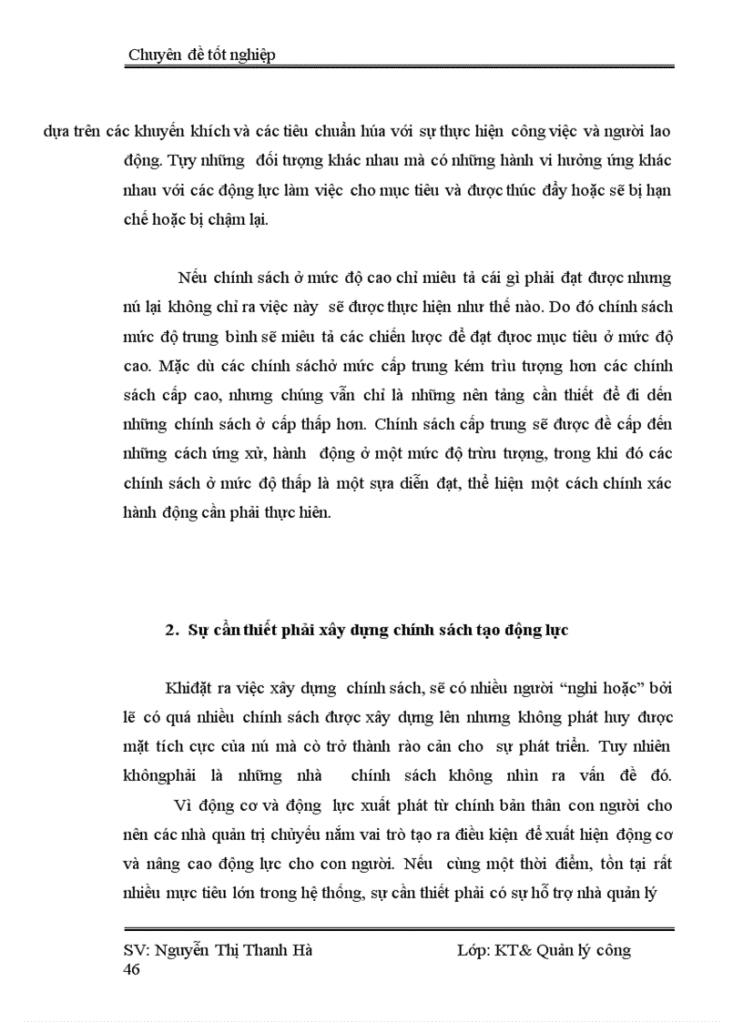 image for page Xây dựng chính sách tạo động lực làm việc cho nhân viên công ty xăng dầu Hà Sơn Bình