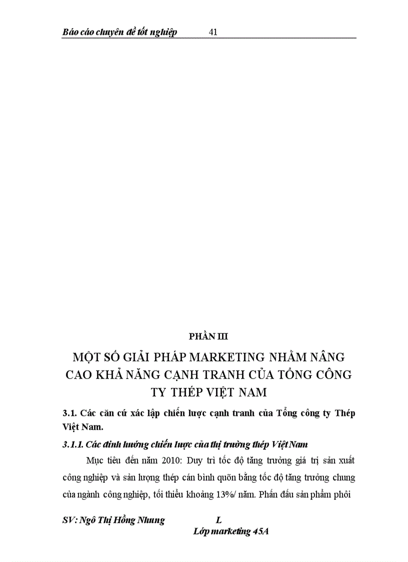 image for page Giải pháp Marketing nhằm nâng cao năng lực cạnh tranh của Tổng công ty Thép Việt Nam