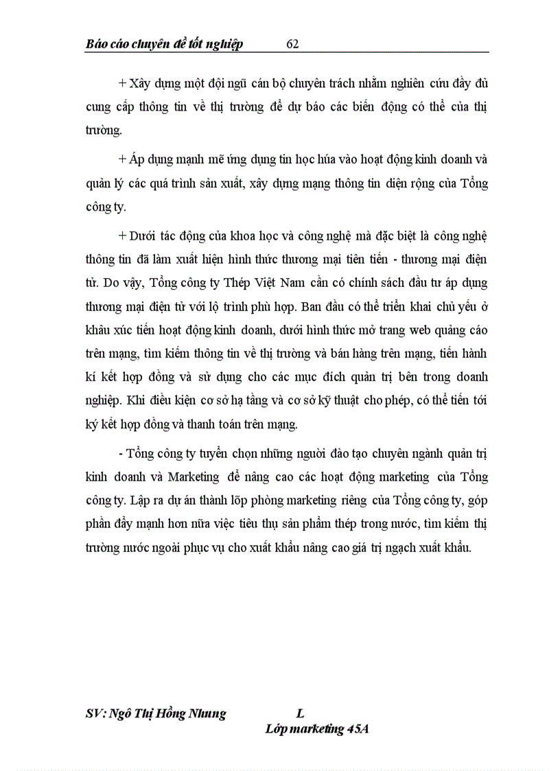 image for page Giải pháp Marketing nhằm nâng cao năng lực cạnh tranh của Tổng công ty Thép Việt Nam