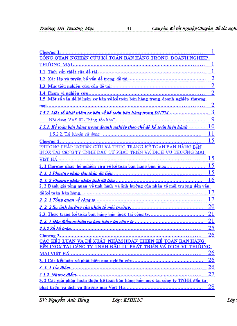 image for page Kế toán bán hàng bồn inox tại công ty TNHH Đầu Tư Phát Triển và Dịch Vụ Thương Mại Việt Hà