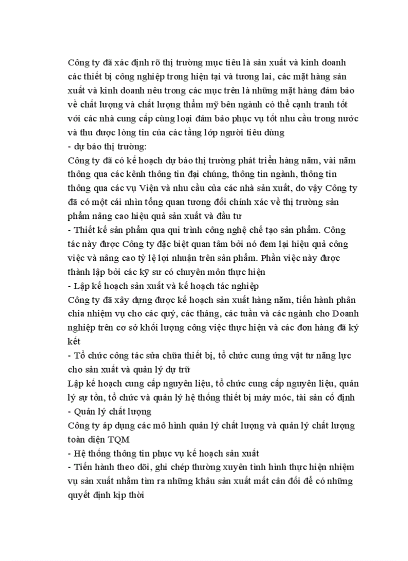 image for page Hoạt động sản xuất kinh doanh của doanh nghiệp tại Công ty TNHH Việt Hà