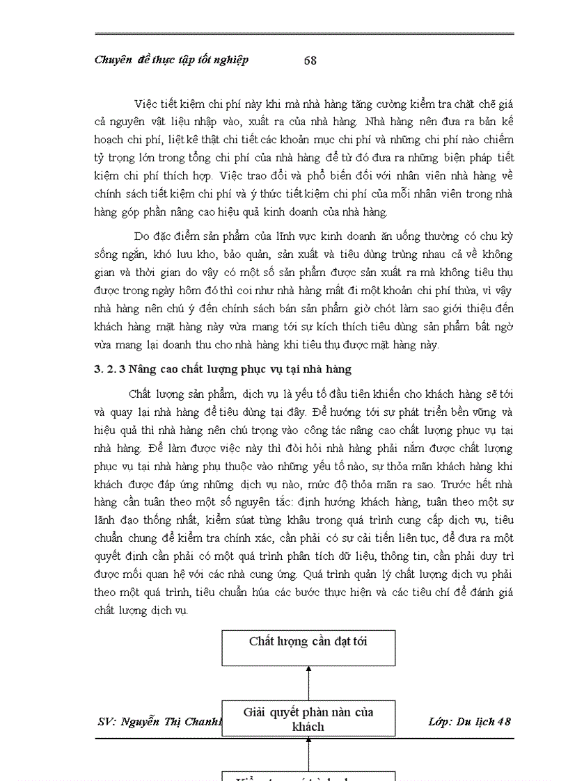 image for page Đánh giá hiệu quả kinh doanh của nhà Hàng Âu Chez Manon khách sạn Hilton opera Hà Nội Hà Nội - 2010