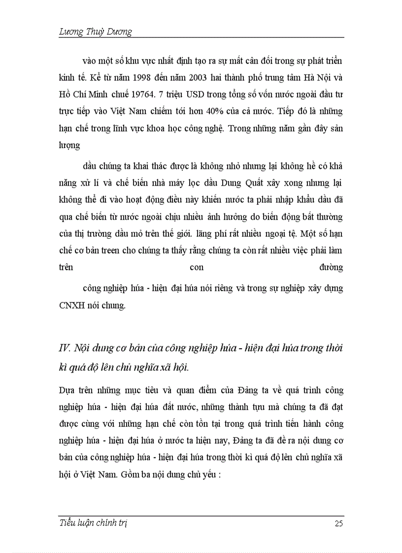 image for page Công nghiệp hóa - hiện đại hóa