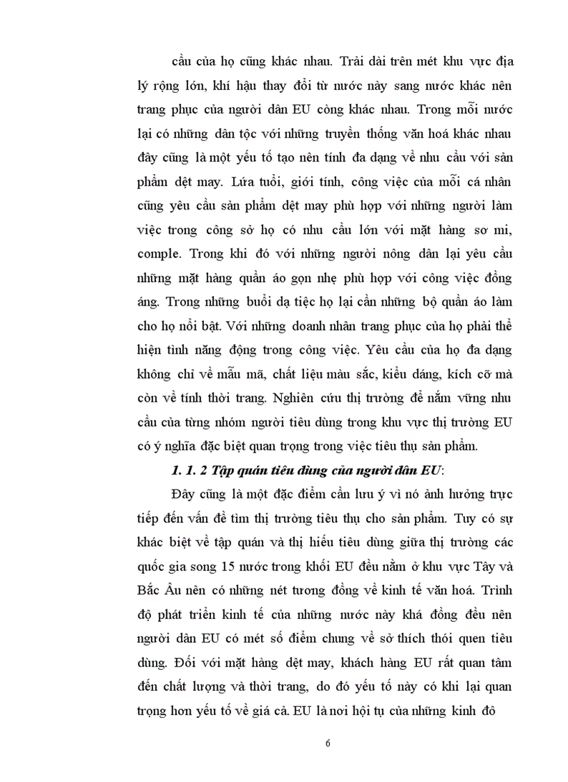 image for page Đẩy mạnh xuất khẩu sản phẩm dệt may sang thị trường EU