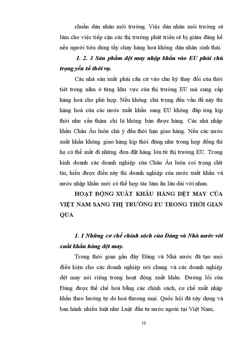 image for page Đẩy mạnh xuất khẩu sản phẩm dệt may sang thị trường EU