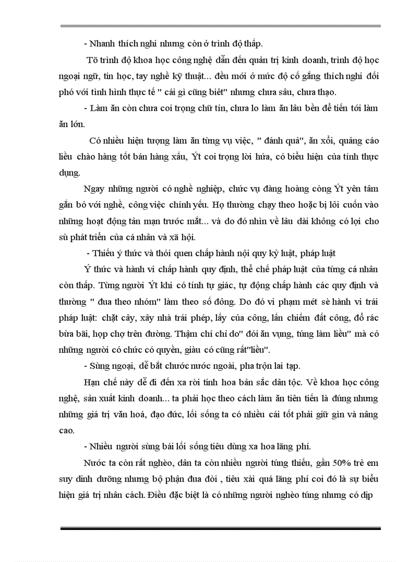 image for page Sự tác động của con người Việt Nam vào nền kinh tế tri thức