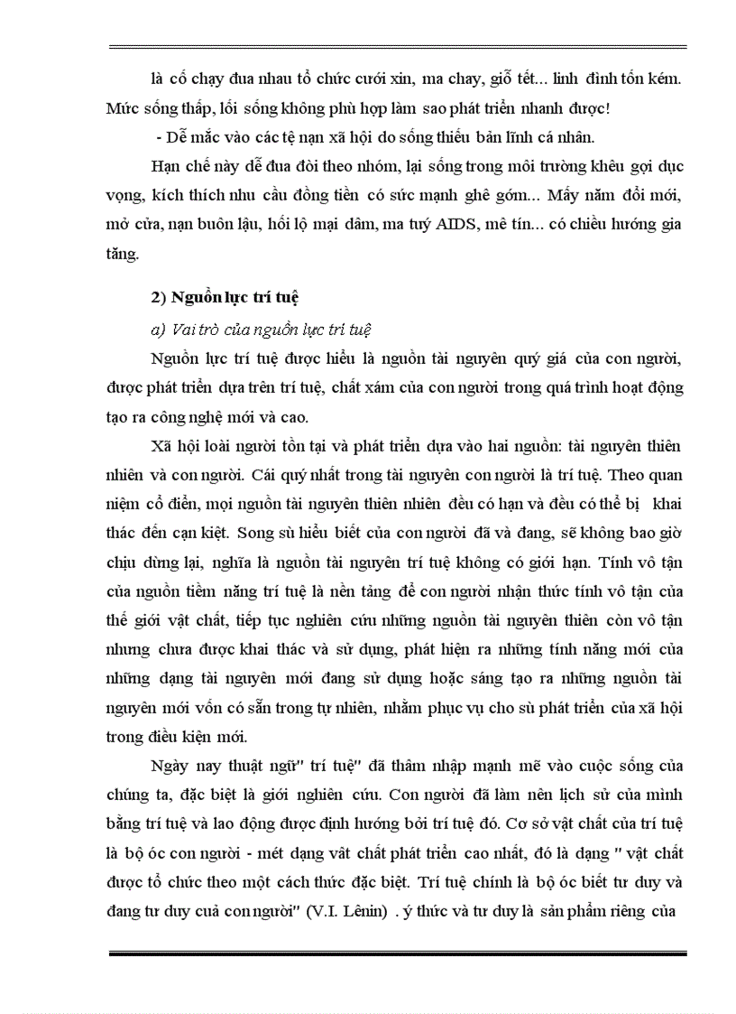 image for page Sự tác động của con người Việt Nam vào nền kinh tế tri thức