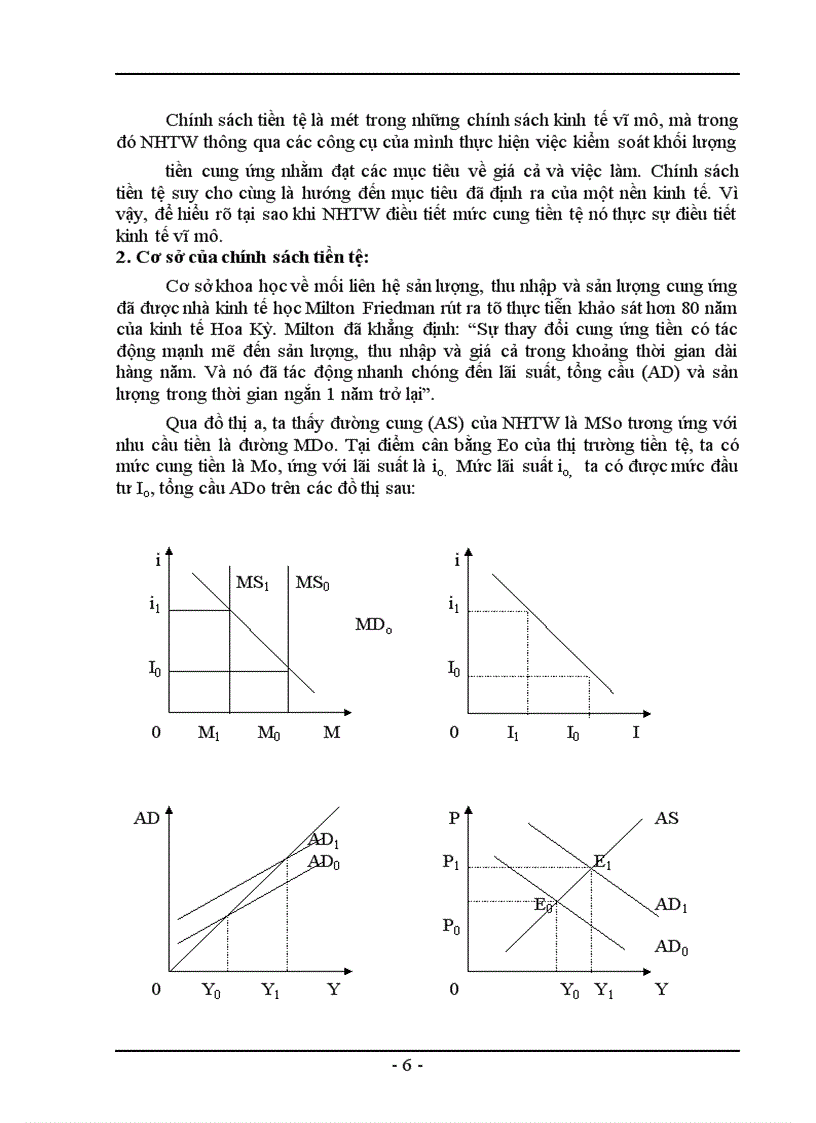 image for page Chính sách tiền tệ và đánh giá về việc thực thi chính sách tiền tệ ở Việt Nam trong những năm gần đây.