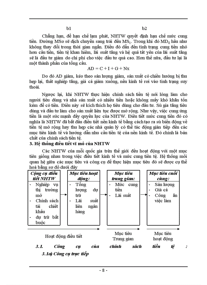 image for page Chính sách tiền tệ và đánh giá về việc thực thi chính sách tiền tệ ở Việt Nam trong những năm gần đây.