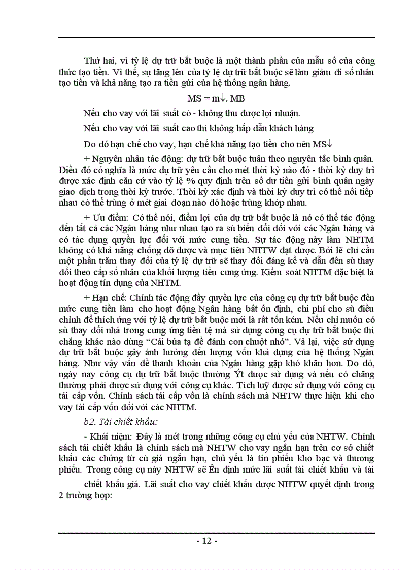 image for page Chính sách tiền tệ và đánh giá về việc thực thi chính sách tiền tệ ở Việt Nam trong những năm gần đây.