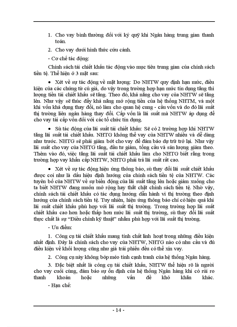 image for page Chính sách tiền tệ và đánh giá về việc thực thi chính sách tiền tệ ở Việt Nam trong những năm gần đây.