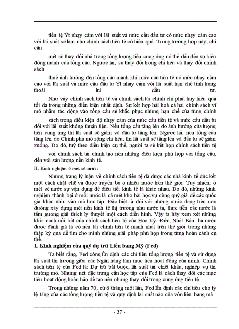 image for page Chính sách tiền tệ và đánh giá về việc thực thi chính sách tiền tệ ở Việt Nam trong những năm gần đây.