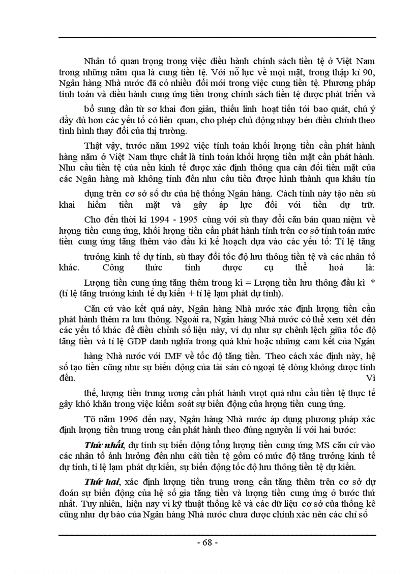 image for page Chính sách tiền tệ và đánh giá về việc thực thi chính sách tiền tệ ở Việt Nam trong những năm gần đây.