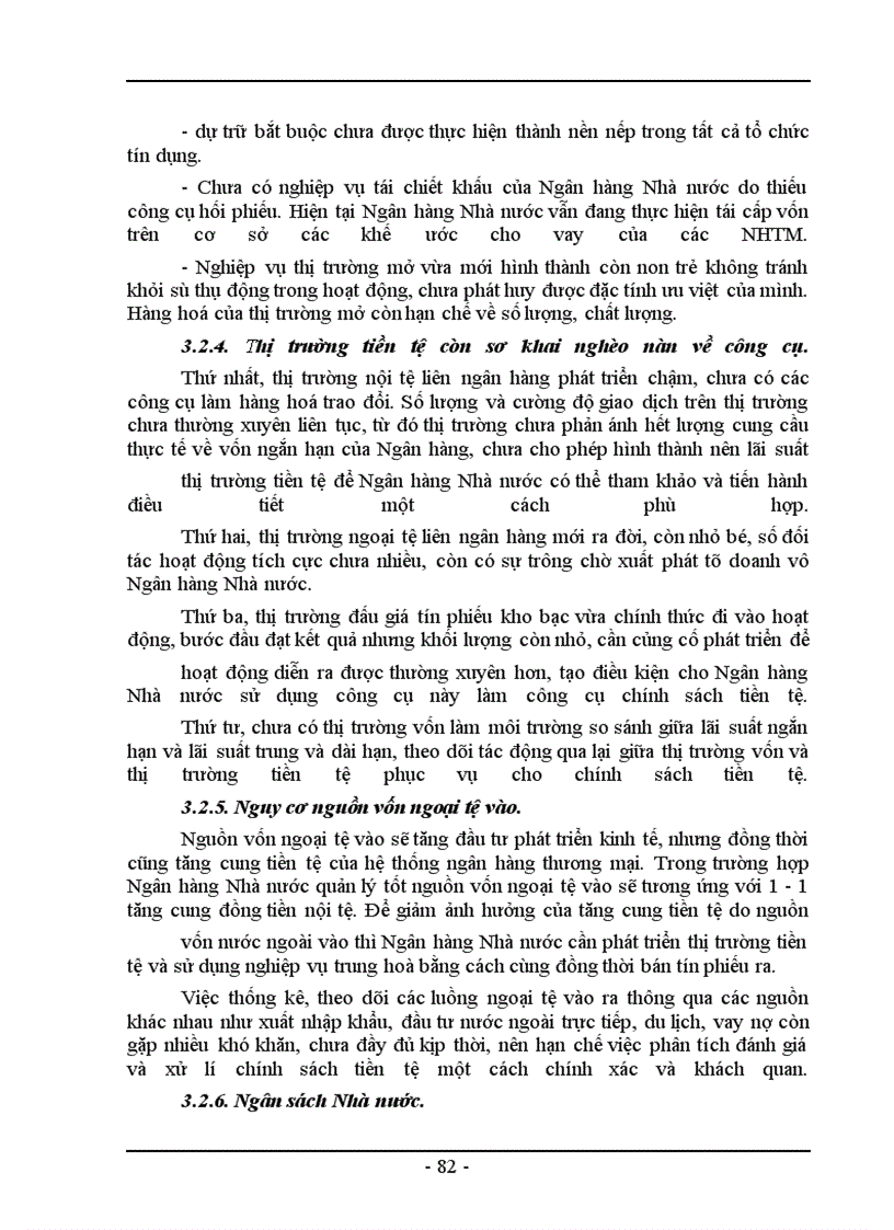 image for page Chính sách tiền tệ và đánh giá về việc thực thi chính sách tiền tệ ở Việt Nam trong những năm gần đây.