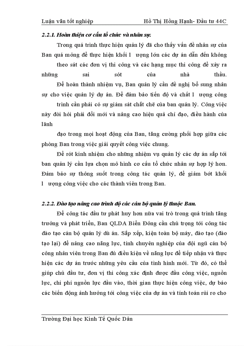 image for page Công tác quản lý dự án tại Ban QLDA Biển Đông