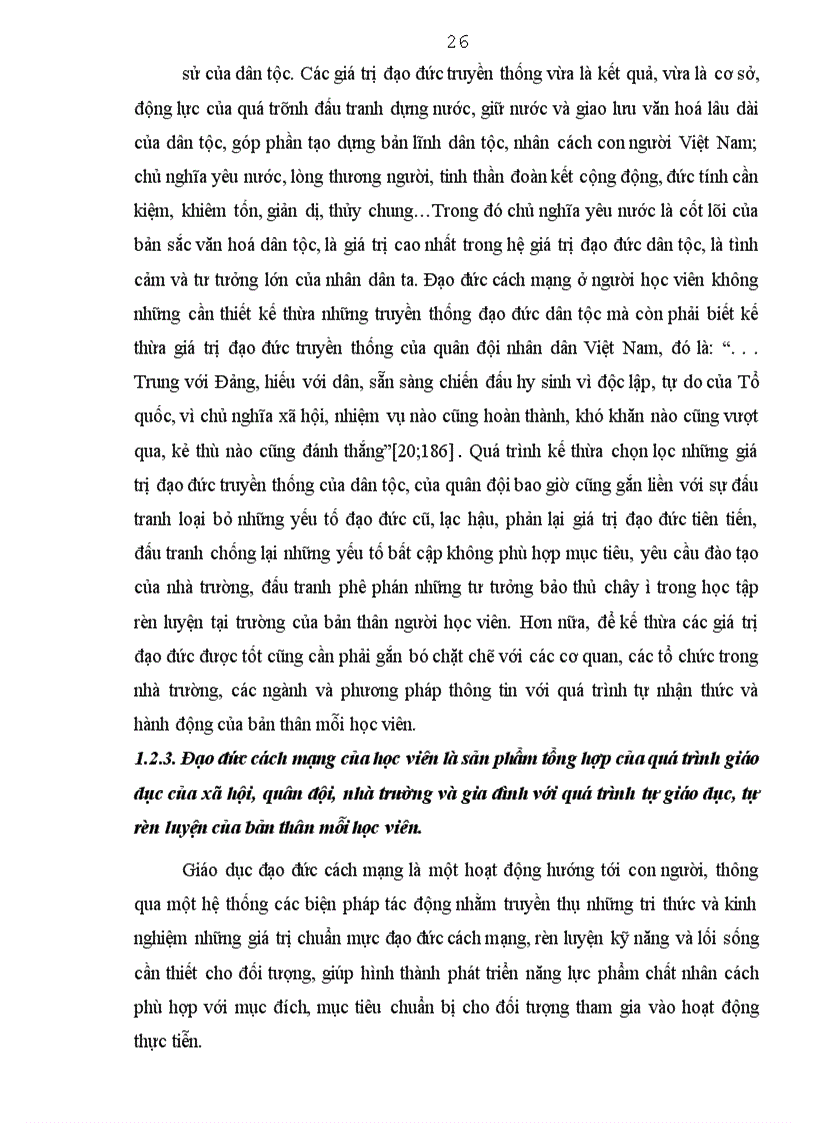 image for page Sự nghiệp xây dựng quân đội nhân dân Việt Nam theo hướng cách mạng, chính quy, tinh nhuệ từng bước hiện đại đòi hỏi rất cao phẩm chất về mọi mặt của mỗi quân nhân, đặc biệt phẩm chất đạo đức cách mạng của người cán bộ