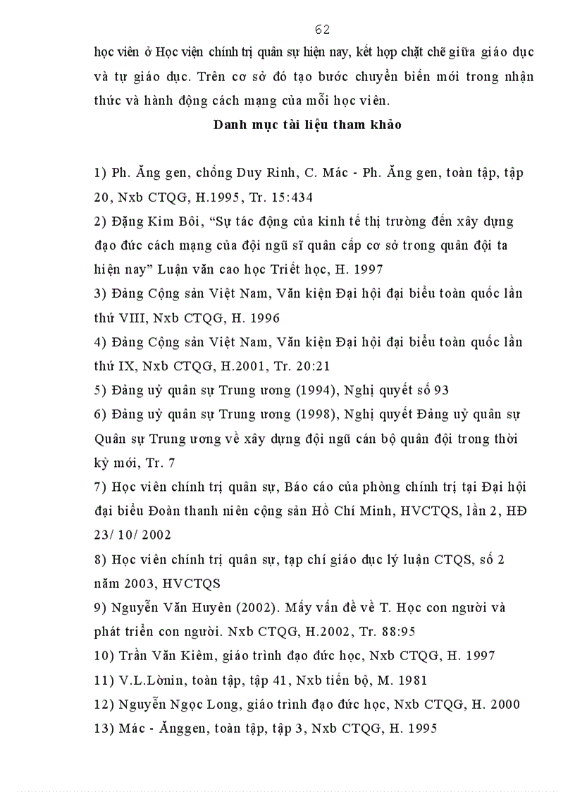 image for page Sự nghiệp xây dựng quân đội nhân dân Việt Nam theo hướng cách mạng, chính quy, tinh nhuệ từng bước hiện đại đòi hỏi rất cao phẩm chất về mọi mặt của mỗi quân nhân, đặc biệt phẩm chất đạo đức cách mạng của người cán bộ